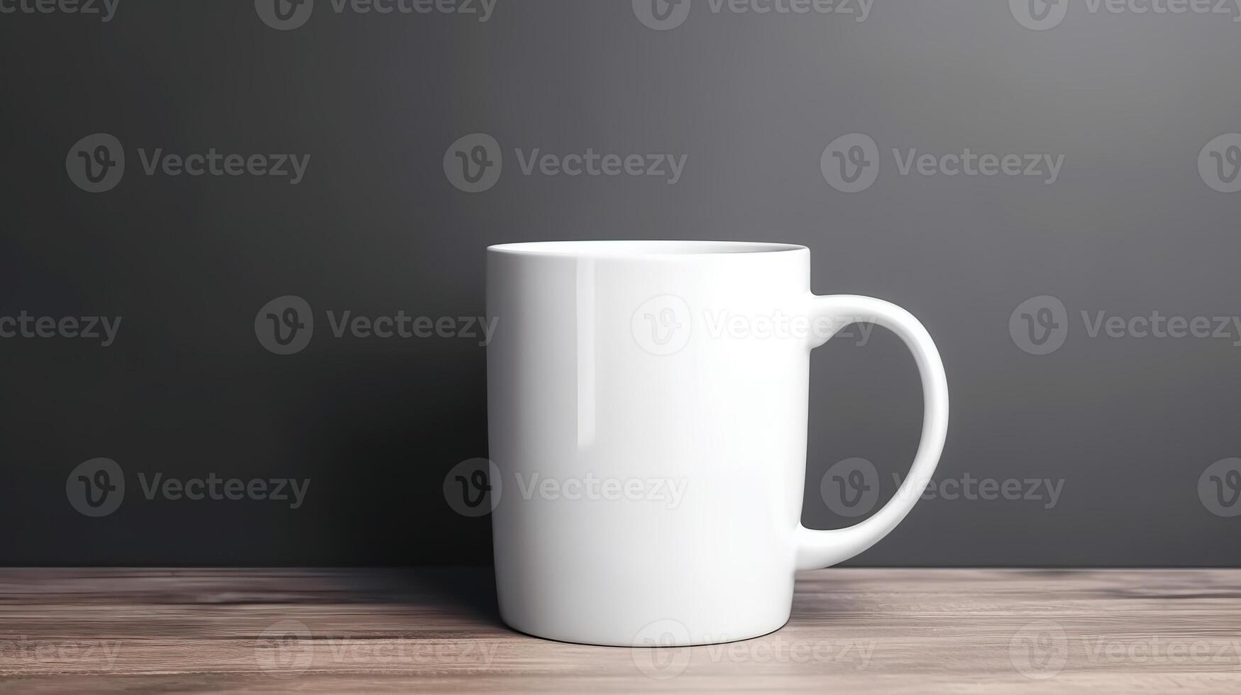 ai generiert. ai generativ. Weiß schwarz Vorlage Becher Tasse spotten hoch. können Sein benutzt zum Grafik Design oder Marketing. Grafik Foto Kunst