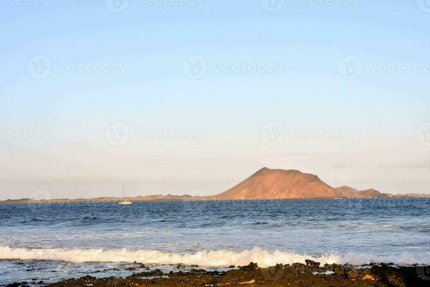 szenisch Insel Aussicht foto