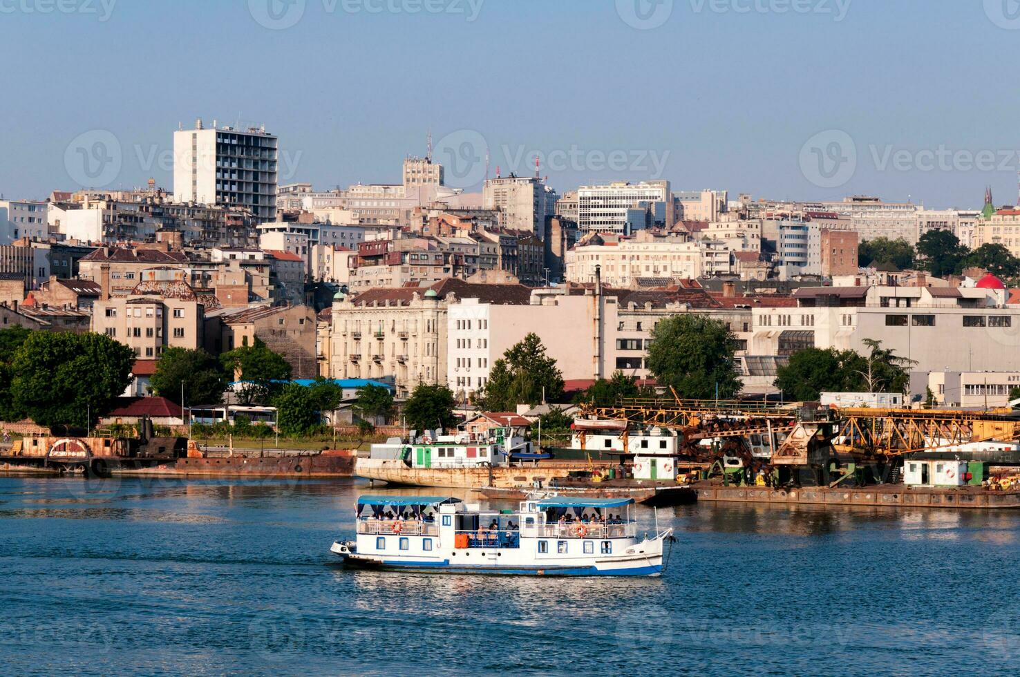 Belgrad Sommer- Aussicht foto