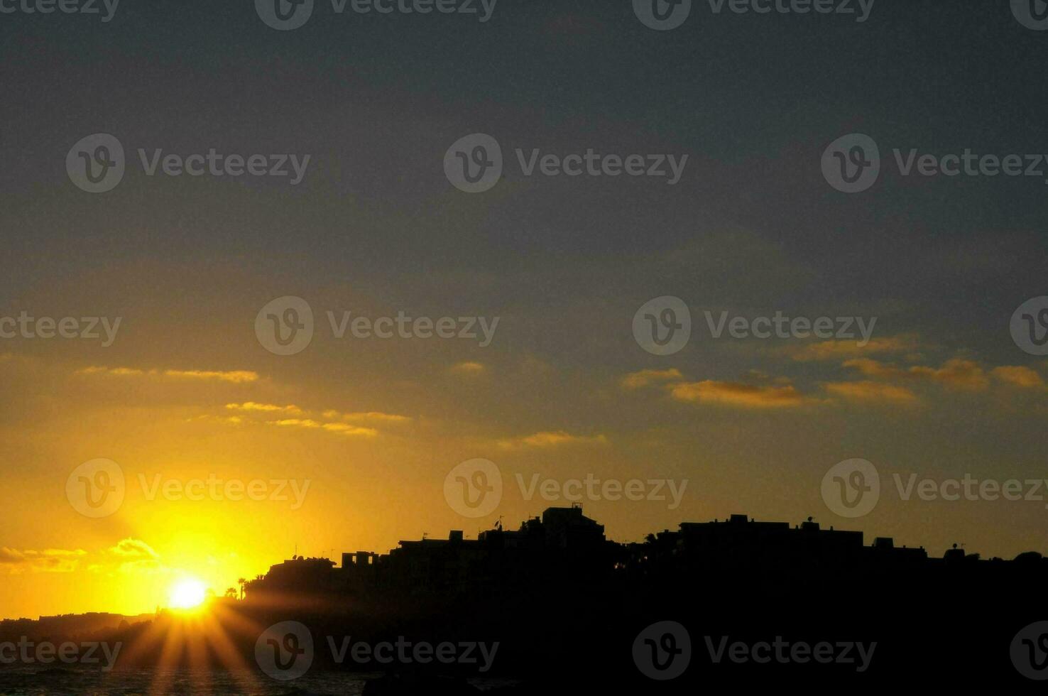 szenisch Sonnenaufgang Aussicht foto