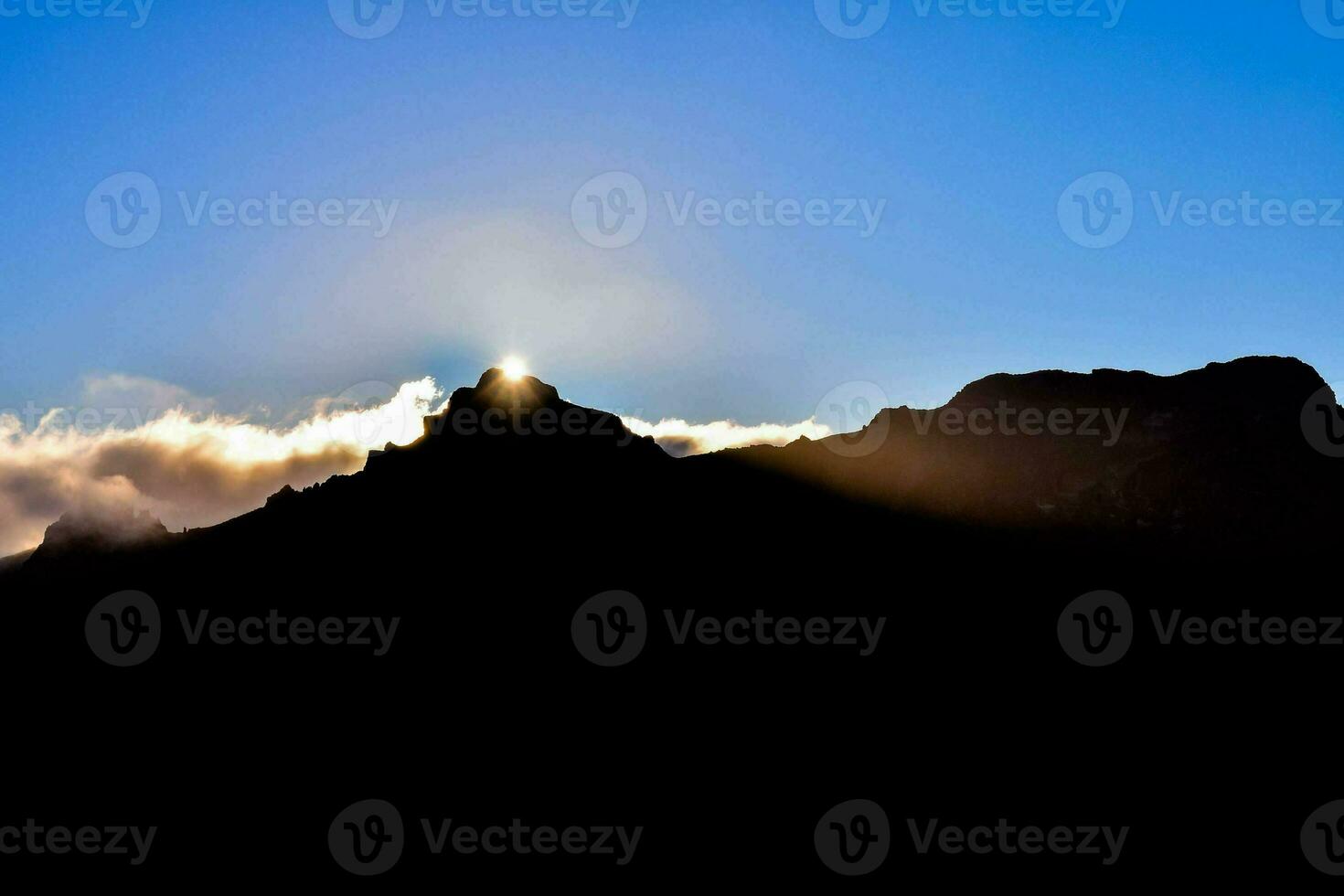 szenisch Sonnenaufgang Aussicht foto