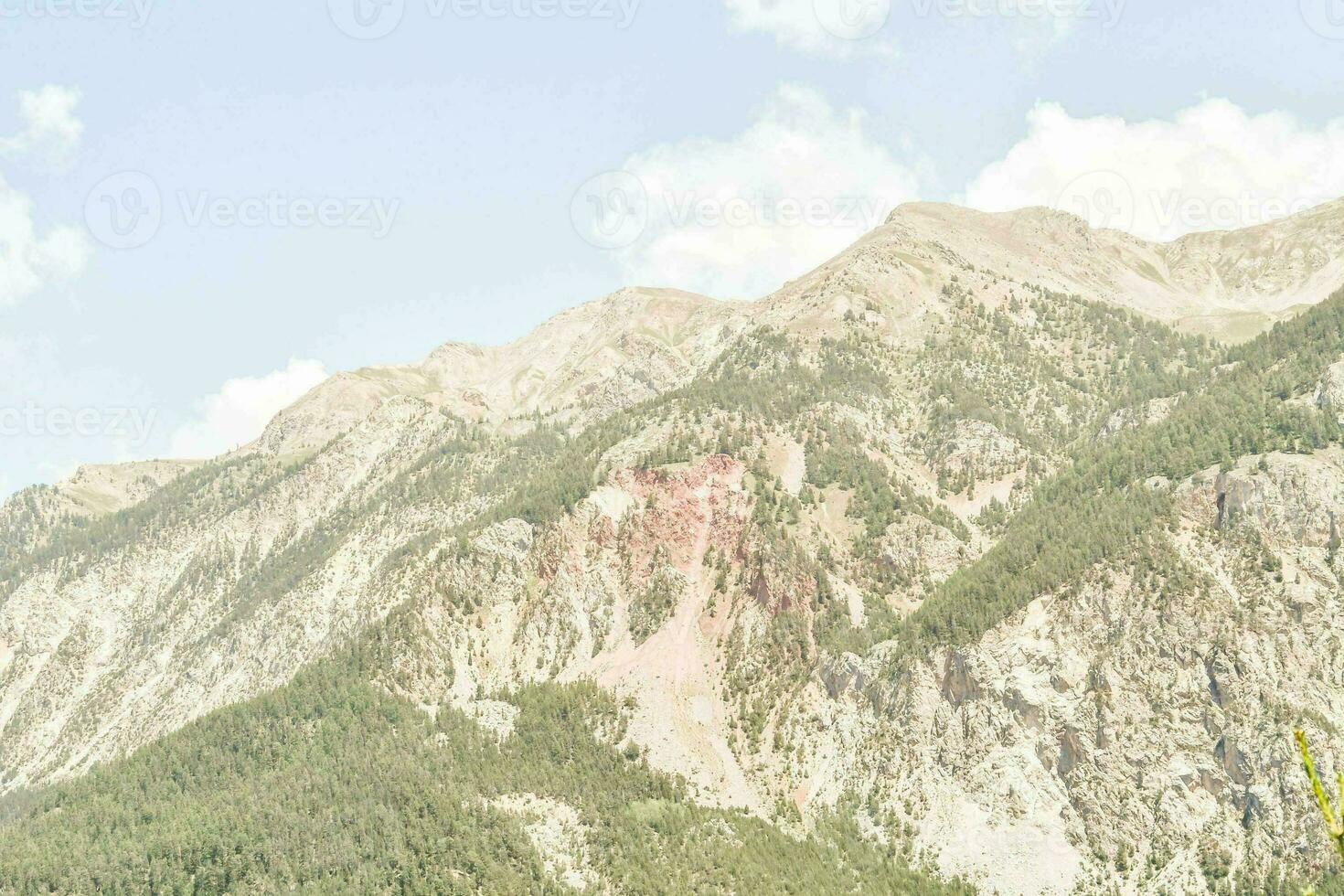 malerischer Blick auf die Berge foto