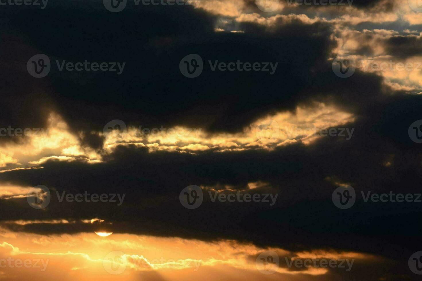 malerische Aussicht auf den Sonnenuntergang foto