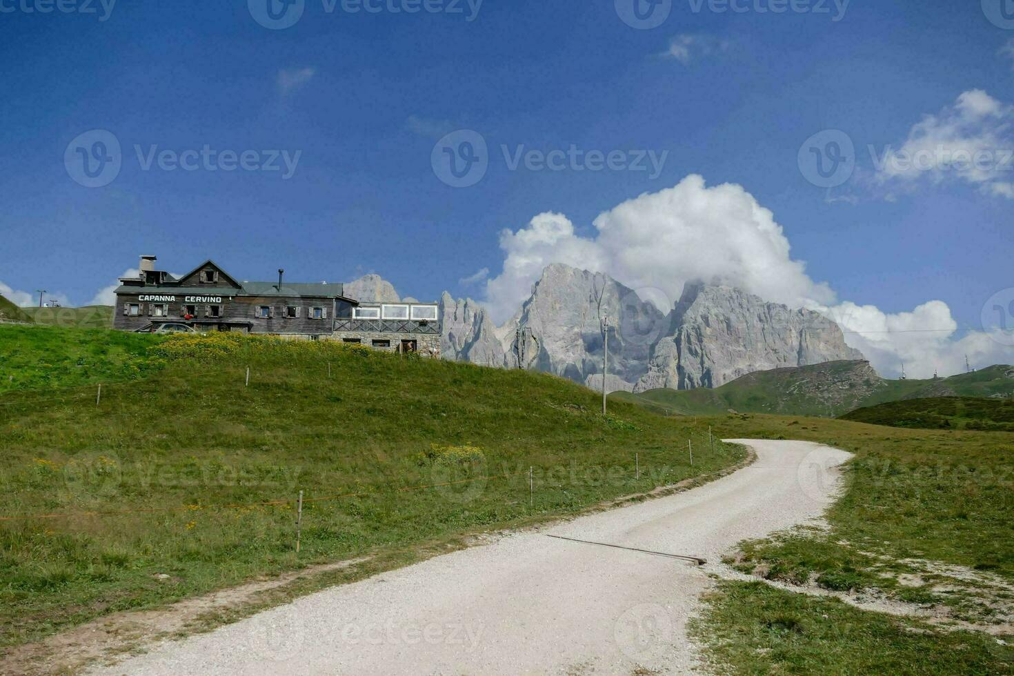 malerischer Blick auf die Berge foto