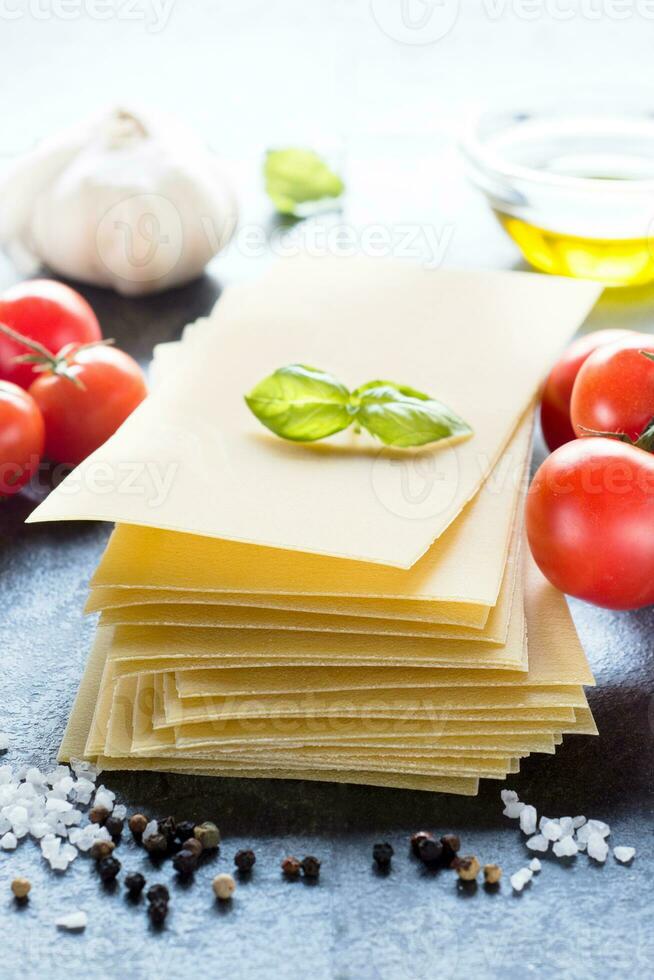 hausgemacht Italien Lasagne foto