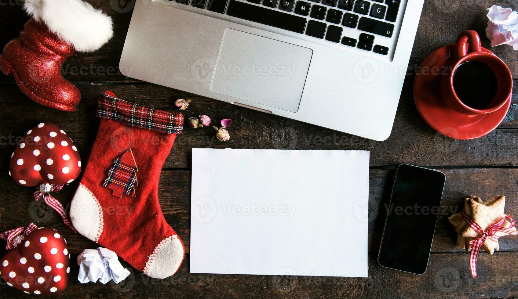 Weihnachten Brief Konzept foto