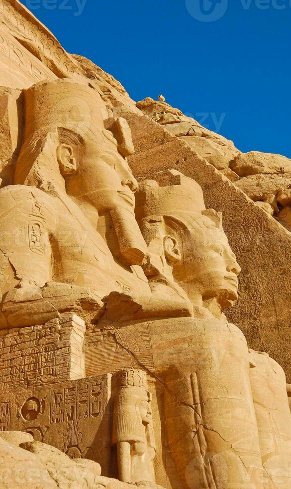 abu simbel Tempel von Ramses ii im Ägypten foto