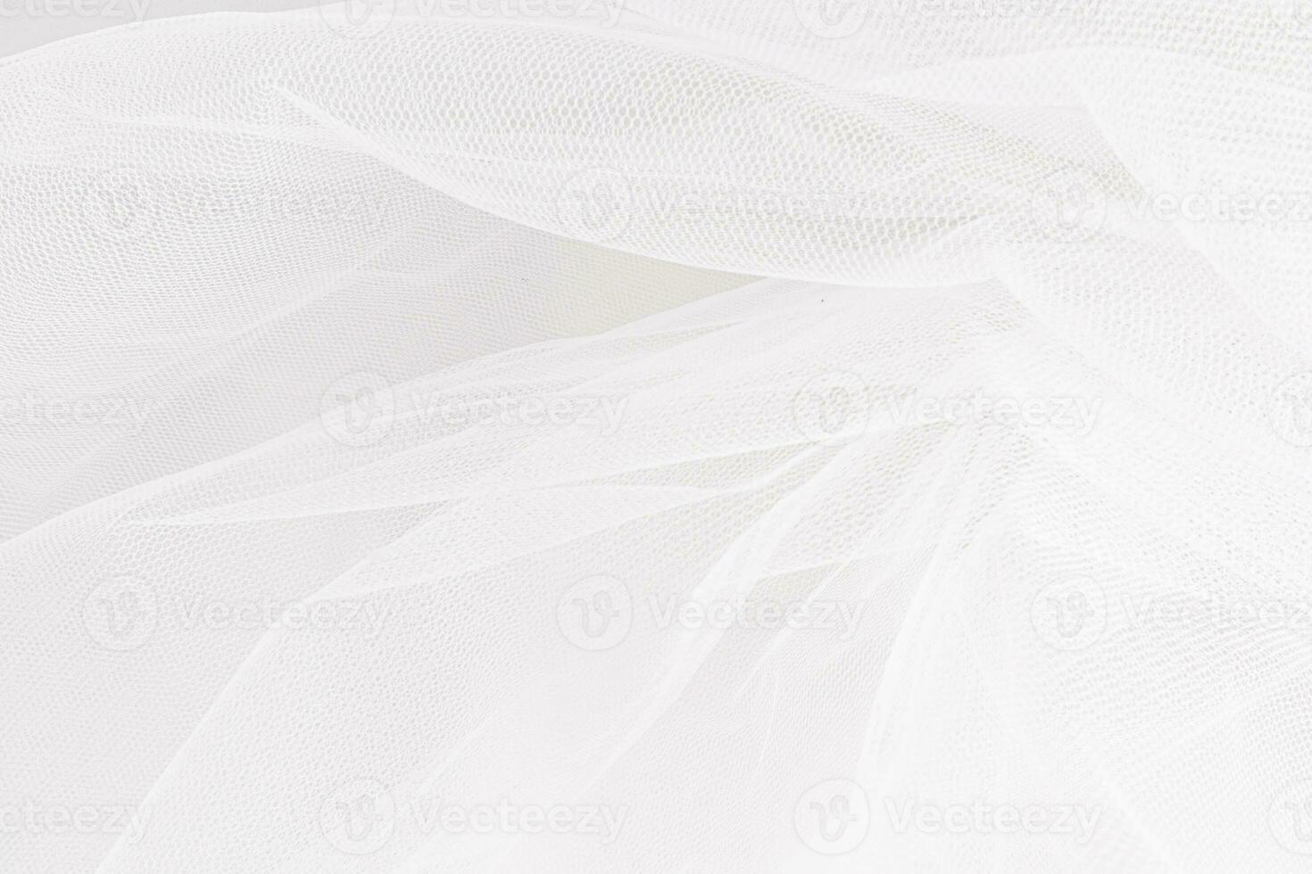 zart Textur von das Hintergrund. elegant Sanft Tüll Stoff. Braut- Hochzeit vereiteln Nahansicht zum Design, bitte zum Text. foto