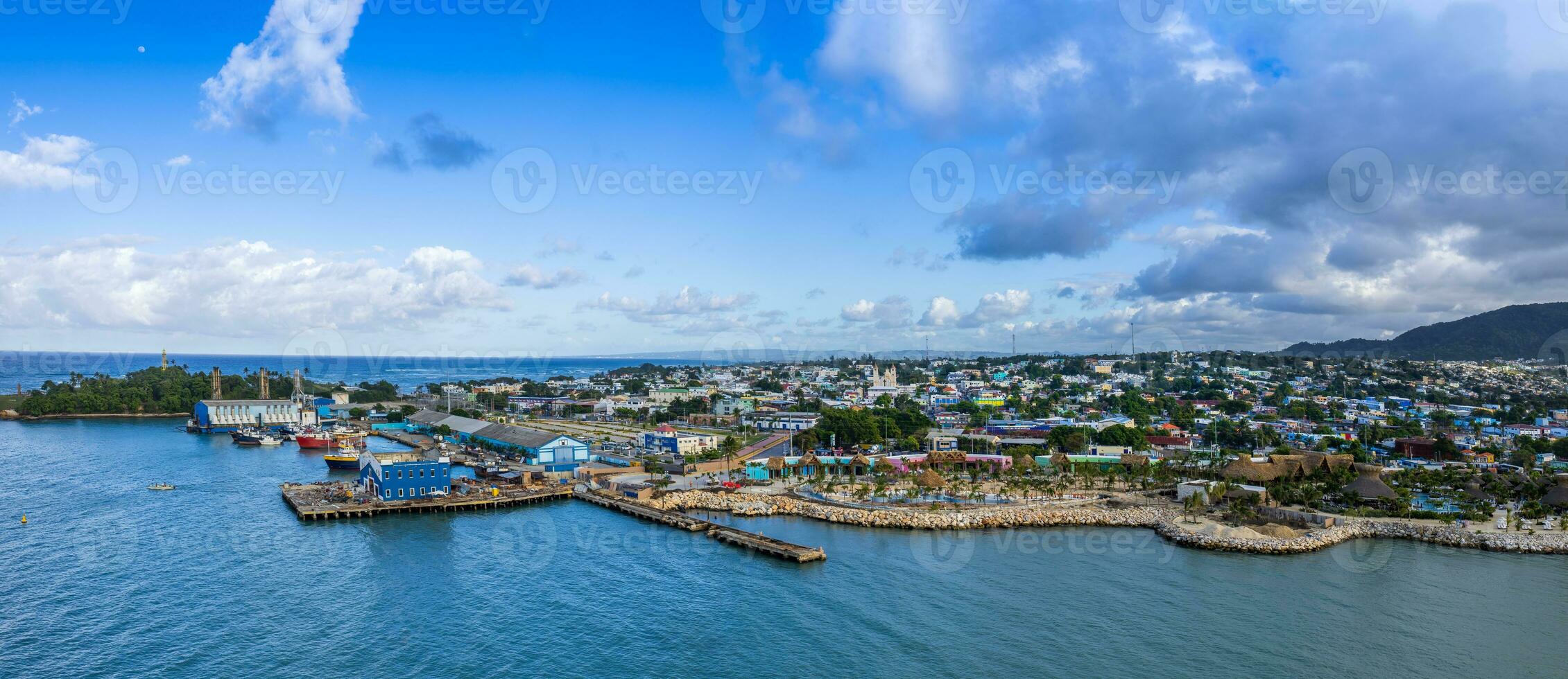 dominikanisch Republik, szenisch Strände und Resorts von puerto plata foto