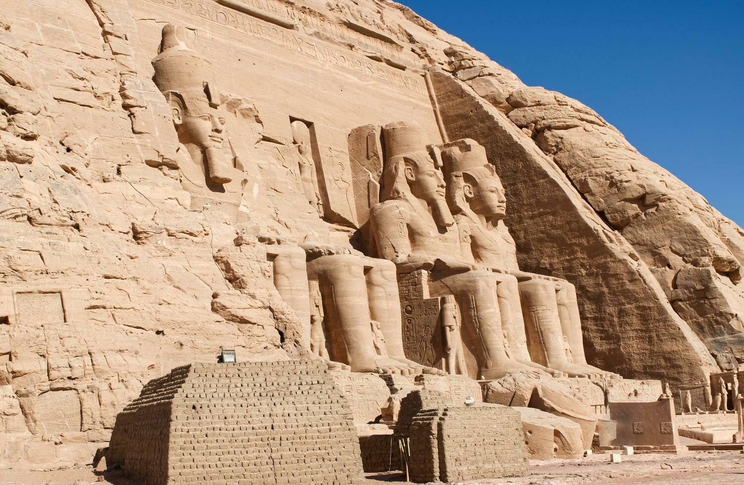 abu simbel, Ägypten, März 20, 2023 das Tempel von abu simbel. Ägypten. foto