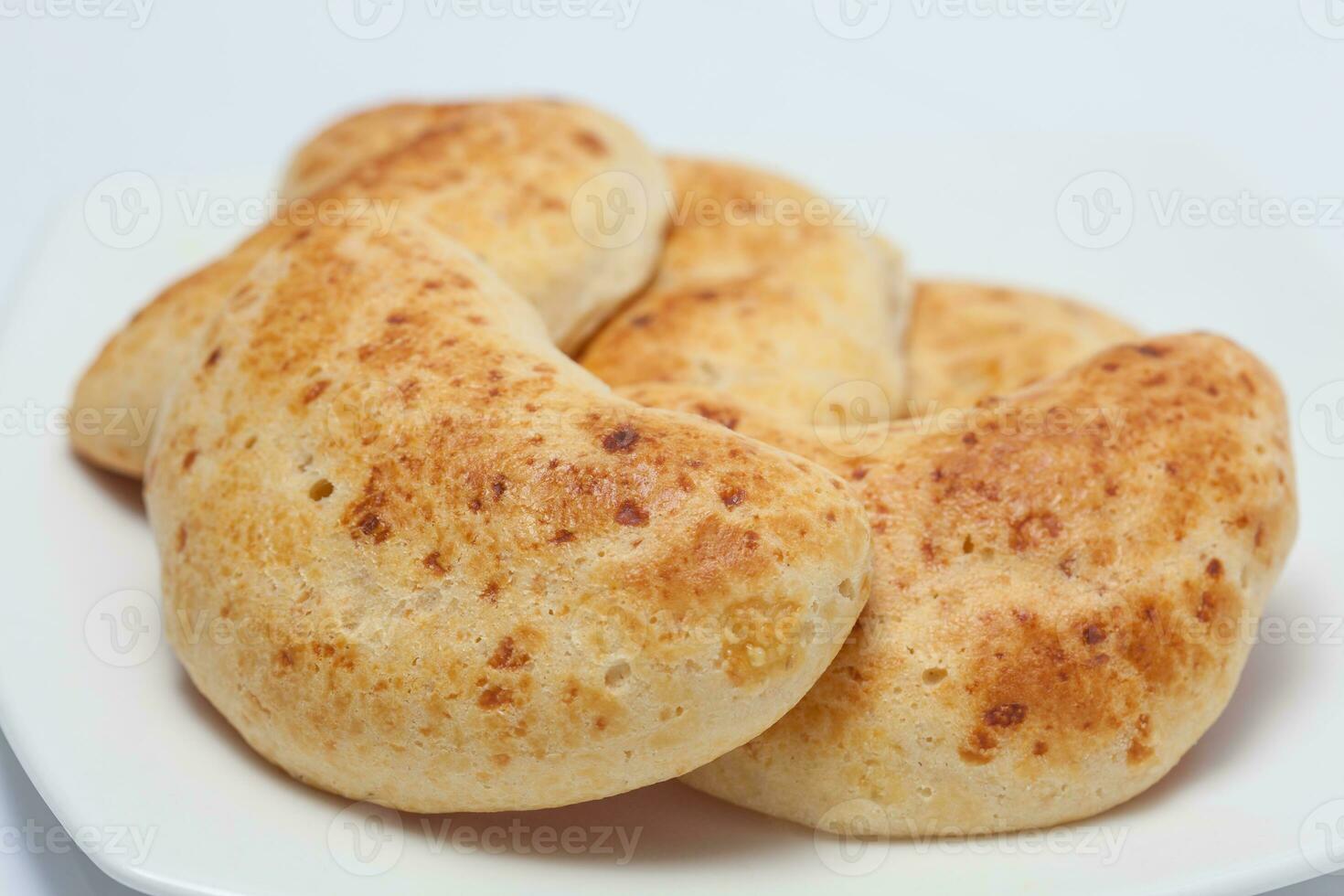 gebacken kolumbianisch Maniok Brot. pandeyuca foto