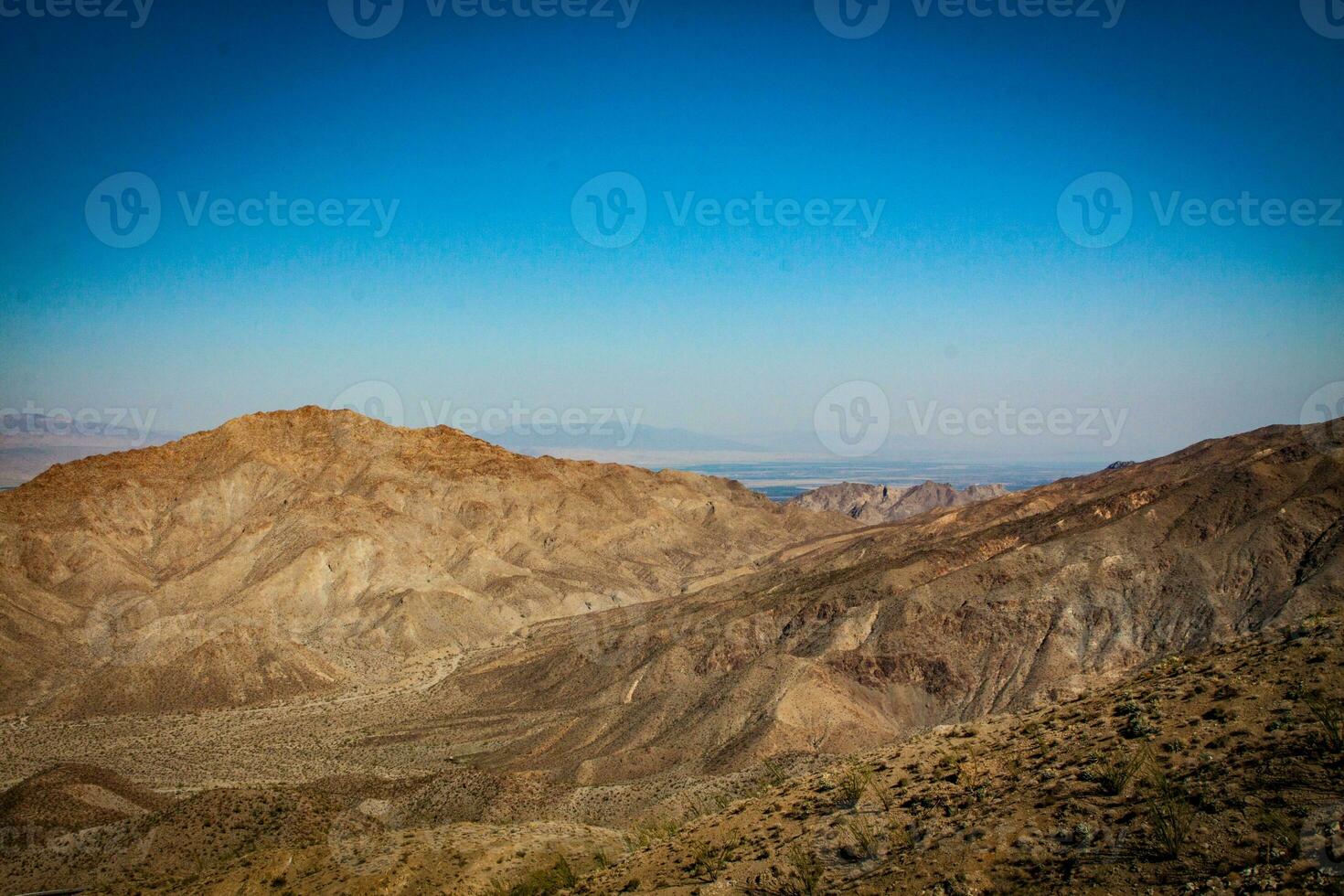 Kalifornien Wüste Berge foto