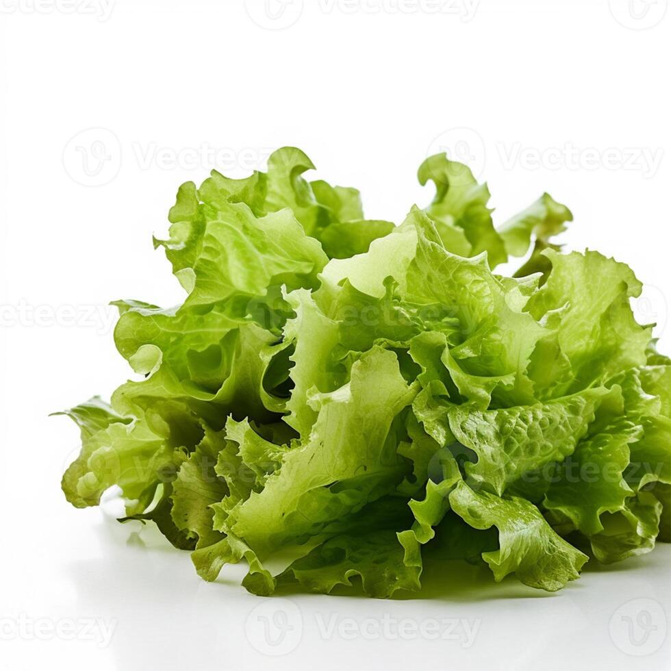 ein Grün Grüner Salat generativ ai generiert foto