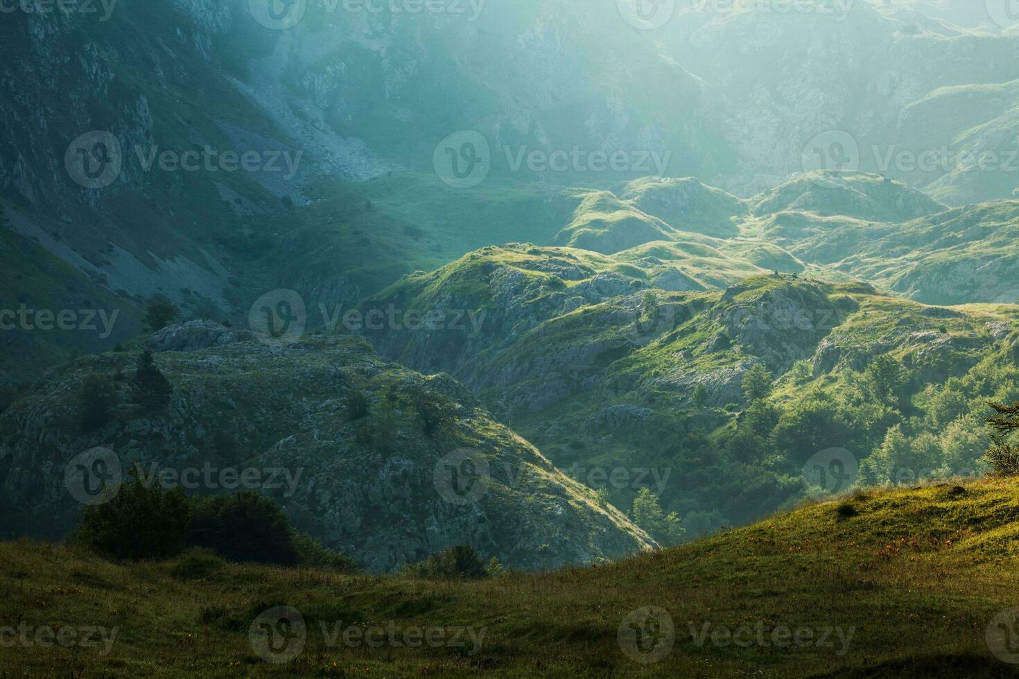 malerischer Blick auf die Berge foto