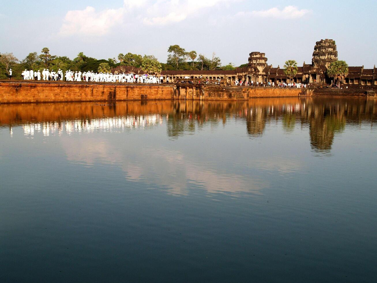 Angkor Wat in Siem Reap, Kambodscha foto