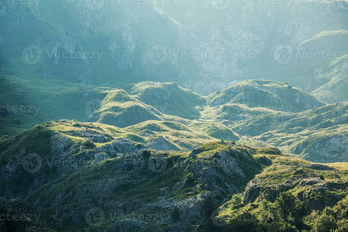 malerischer Blick auf die Berge foto