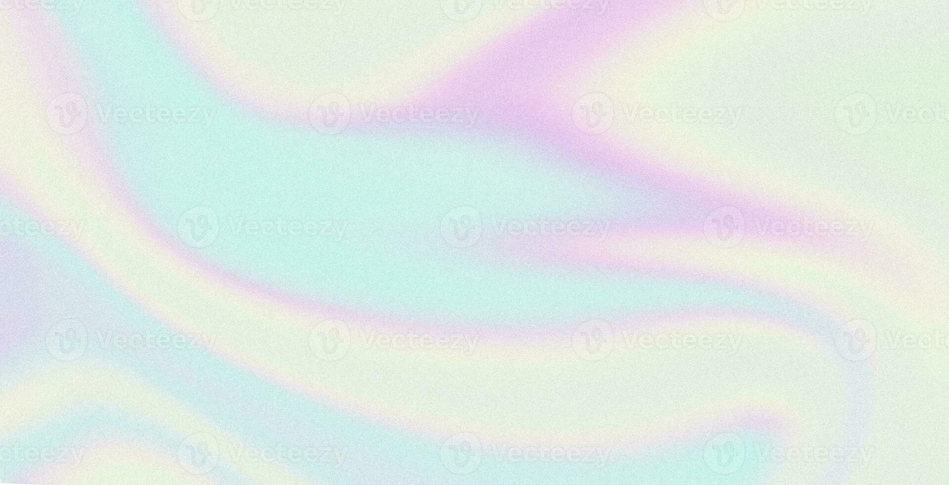 abstrakt holographisch Hintergrund irisierend Flüssigkeit körnig Farbe Gradient Lärm Textur bewirken foto