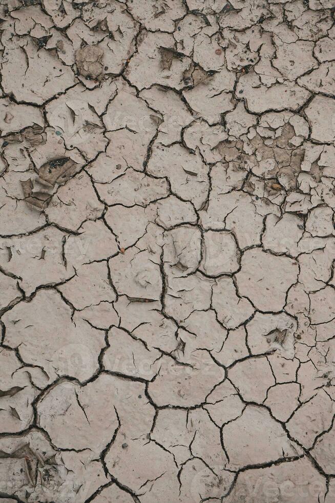 trocken Boden im das Natur, global Erwärmen, Klima Veränderung foto