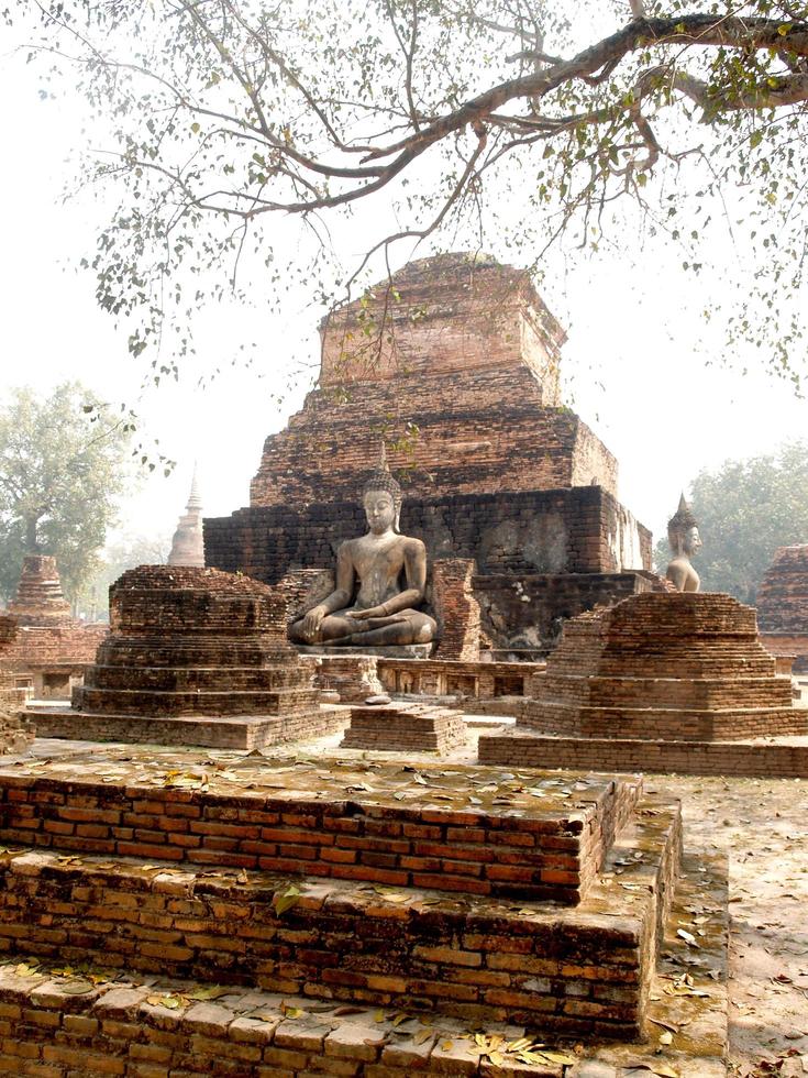 Sukhothai historischen Park Thailand foto