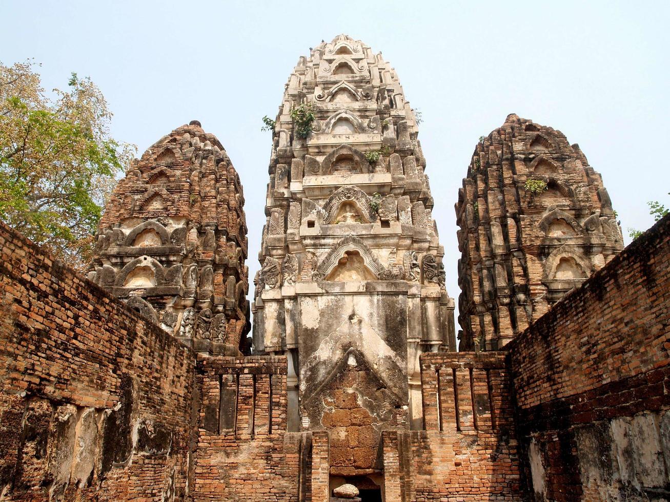 Sukhothai historischen Park Thailand foto