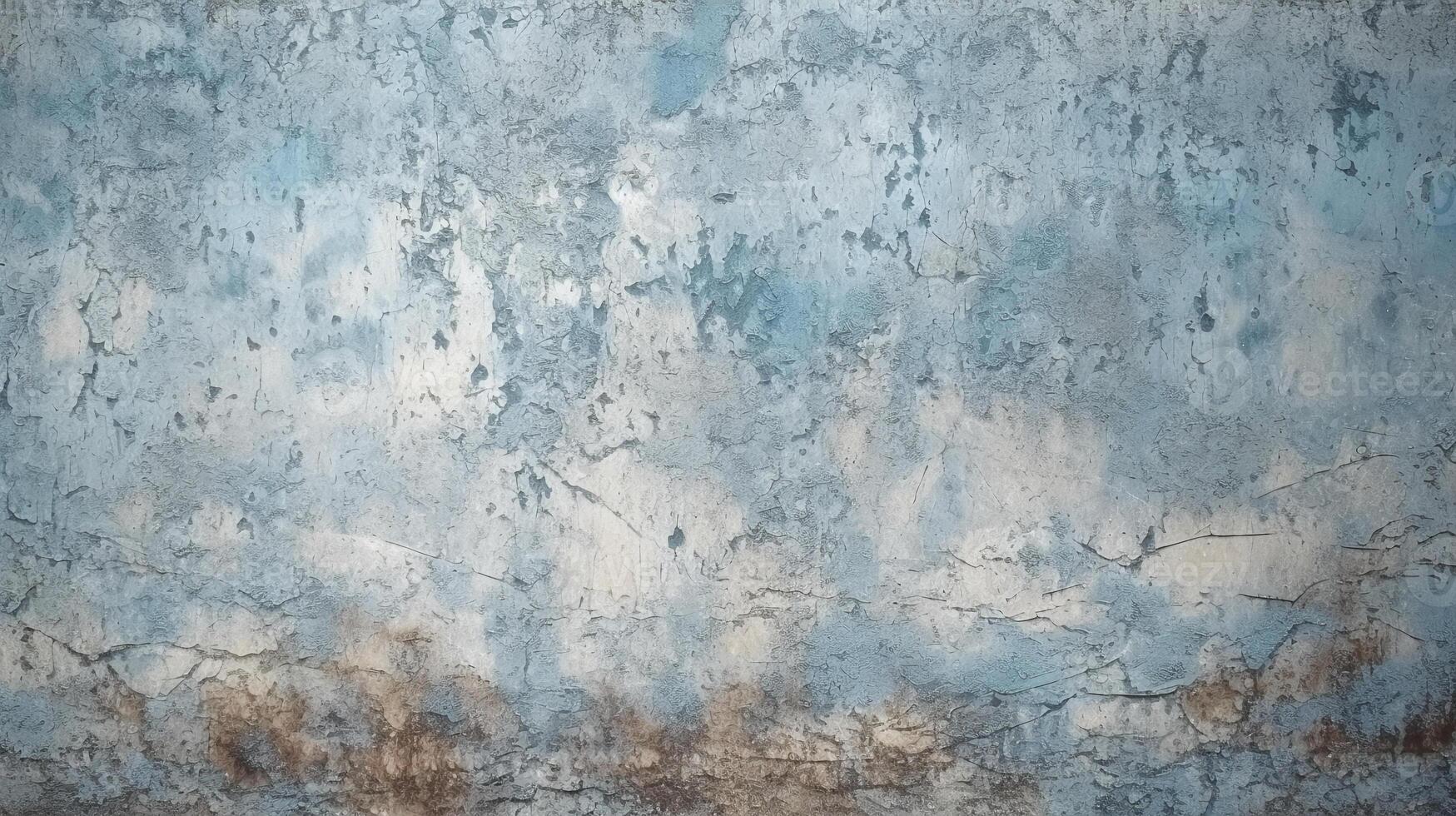 abstrakt Grunge Textur Blau Marine dunkel Stuck Mauer Hintergrund. ai generativ foto