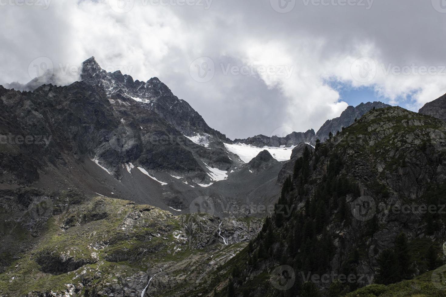 Alpengipfel von Südtyrol foto