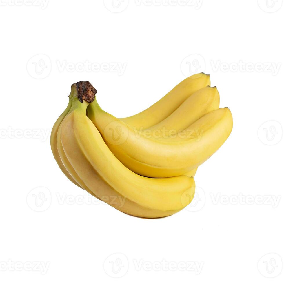 Banane isoliert auf Weiß Hintergrund zum Ihre Design foto