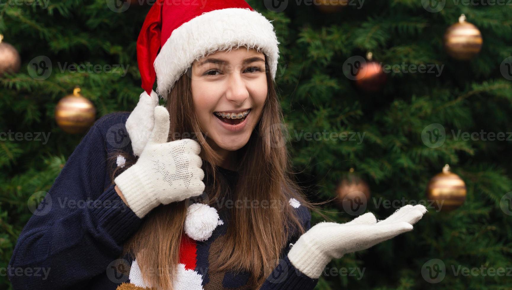 Weihnachten Daumen hoch foto