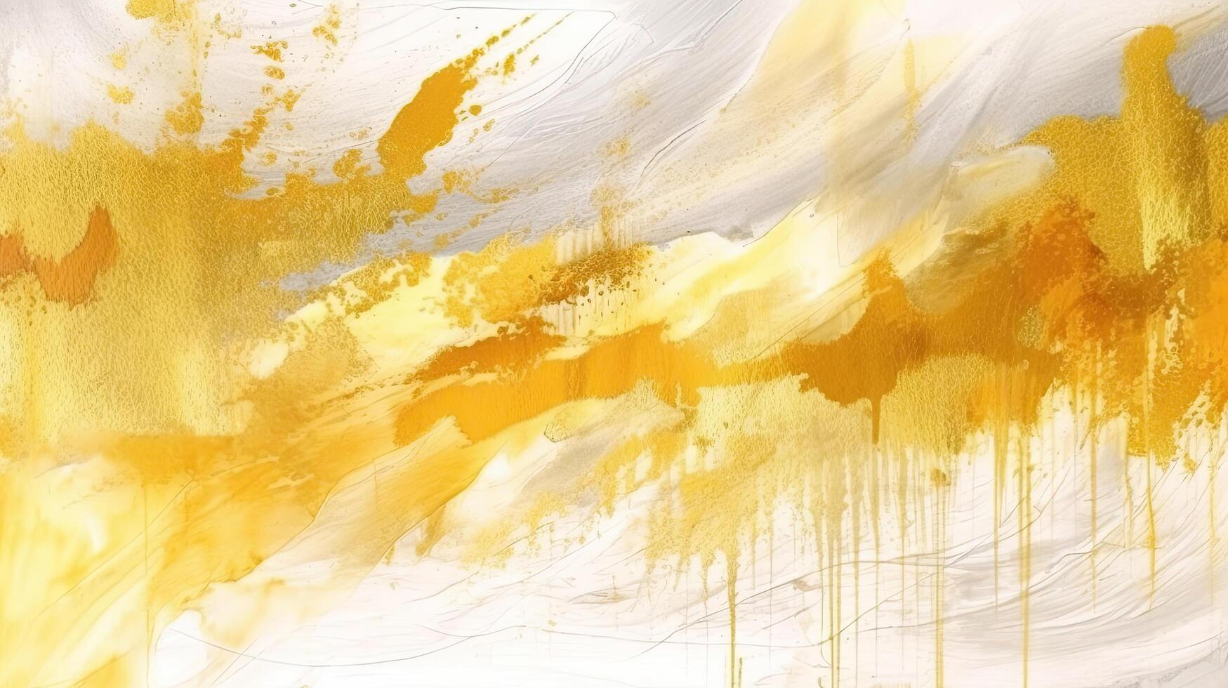 abstrakt golden Hintergrund. Illustration ai generativ foto