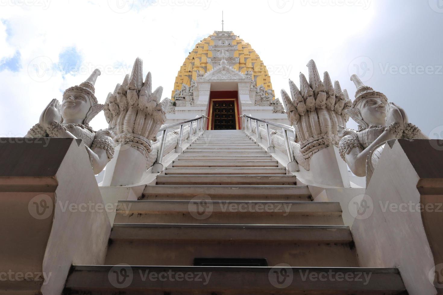 Treppe des Heiligtums im Tempel foto