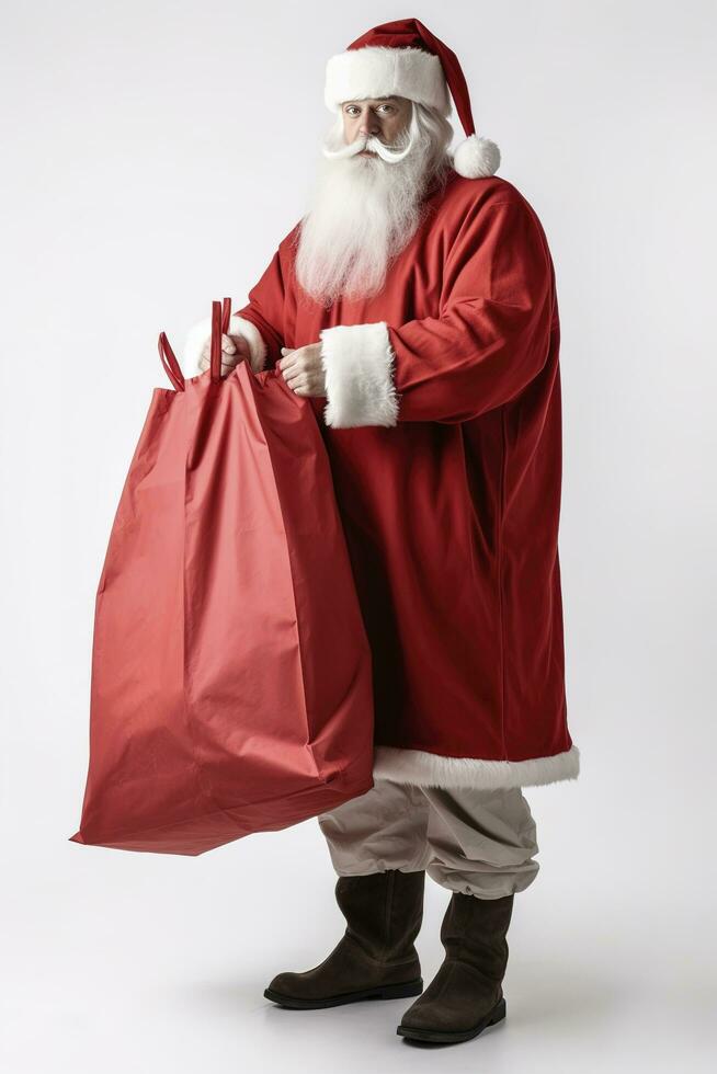 Santa Klaus, ebenfalls bekannt wie Vater Weihnachten, Heilige nicholasgb foto