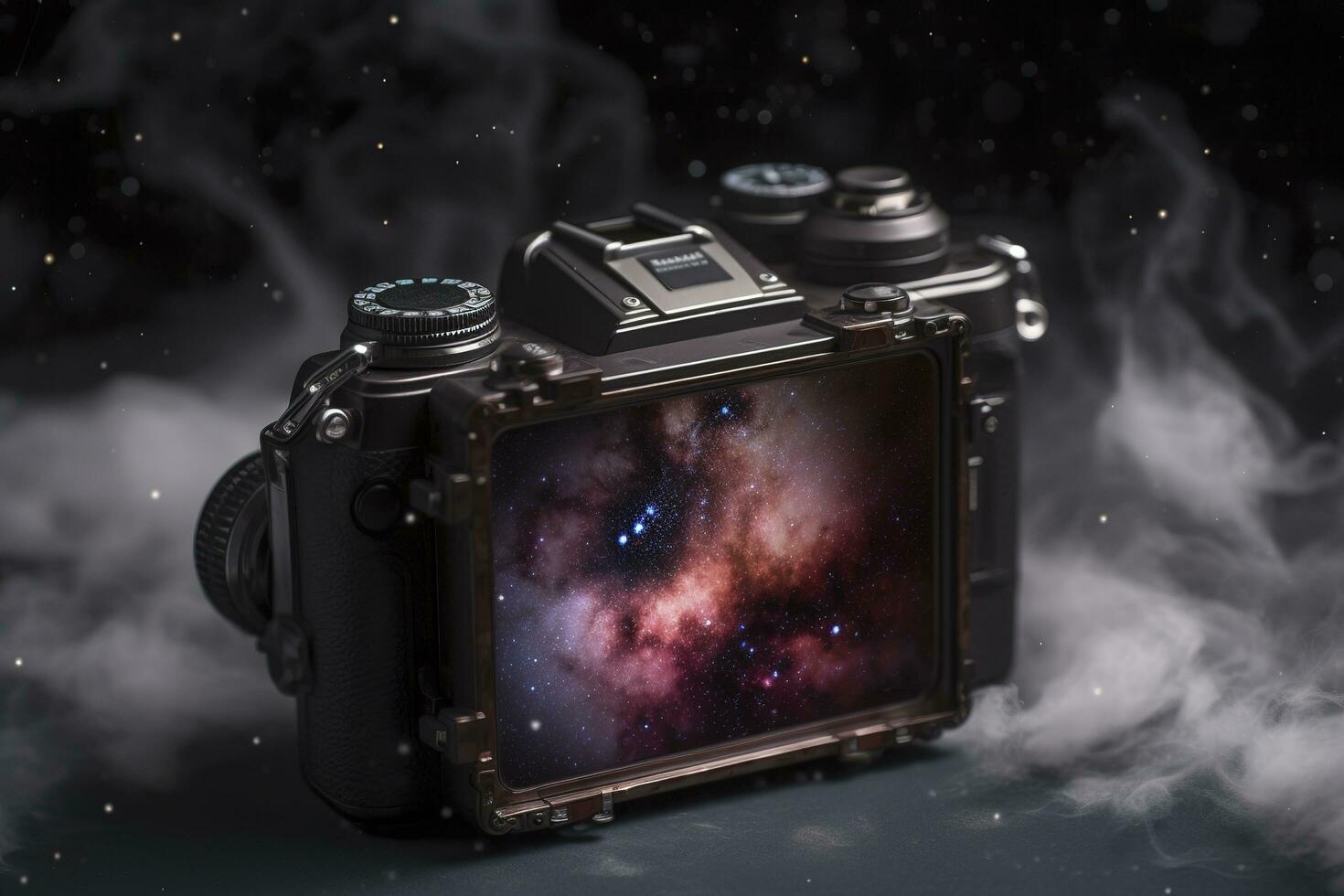 Erfassen das kompliziert Einzelheiten von das Orion Nebel, einer von das die meisten sehr bekannt und fotografiert tief Raum Objekte, generieren ai foto