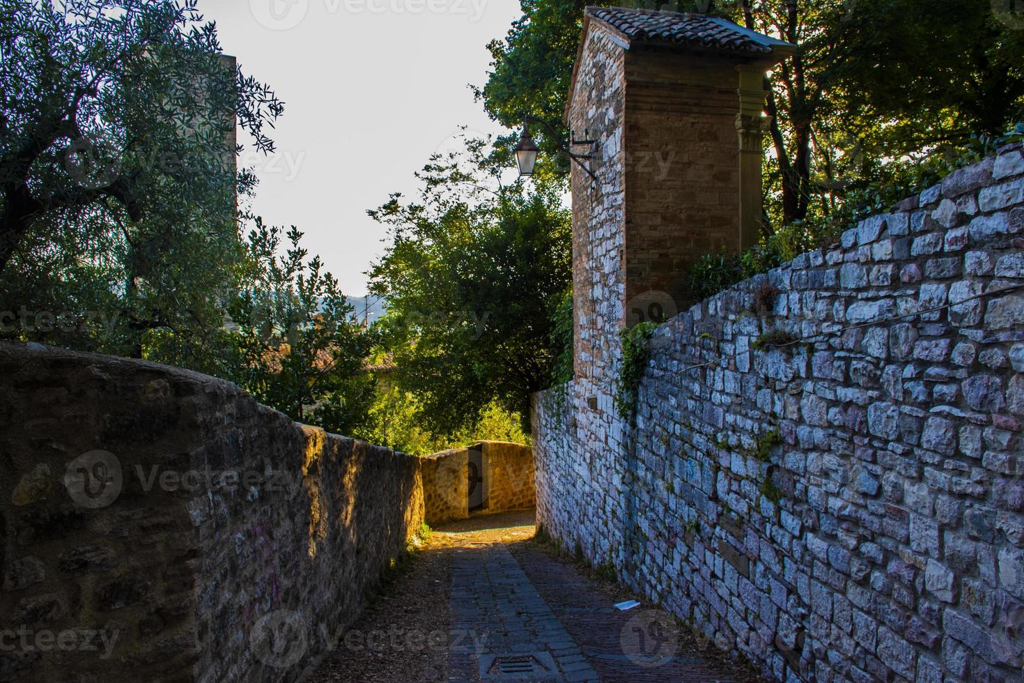 das Dorf Gubbio foto