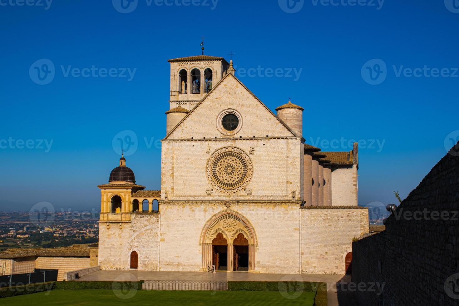 die basilika in assisi foto