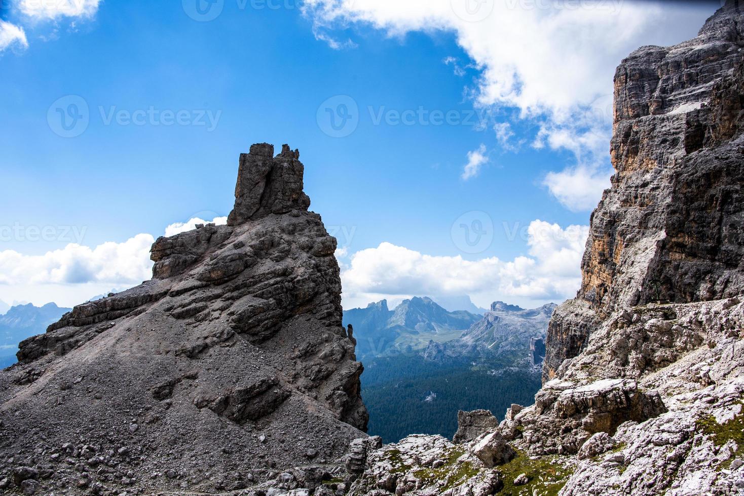 Spitzen der Dolomiten foto