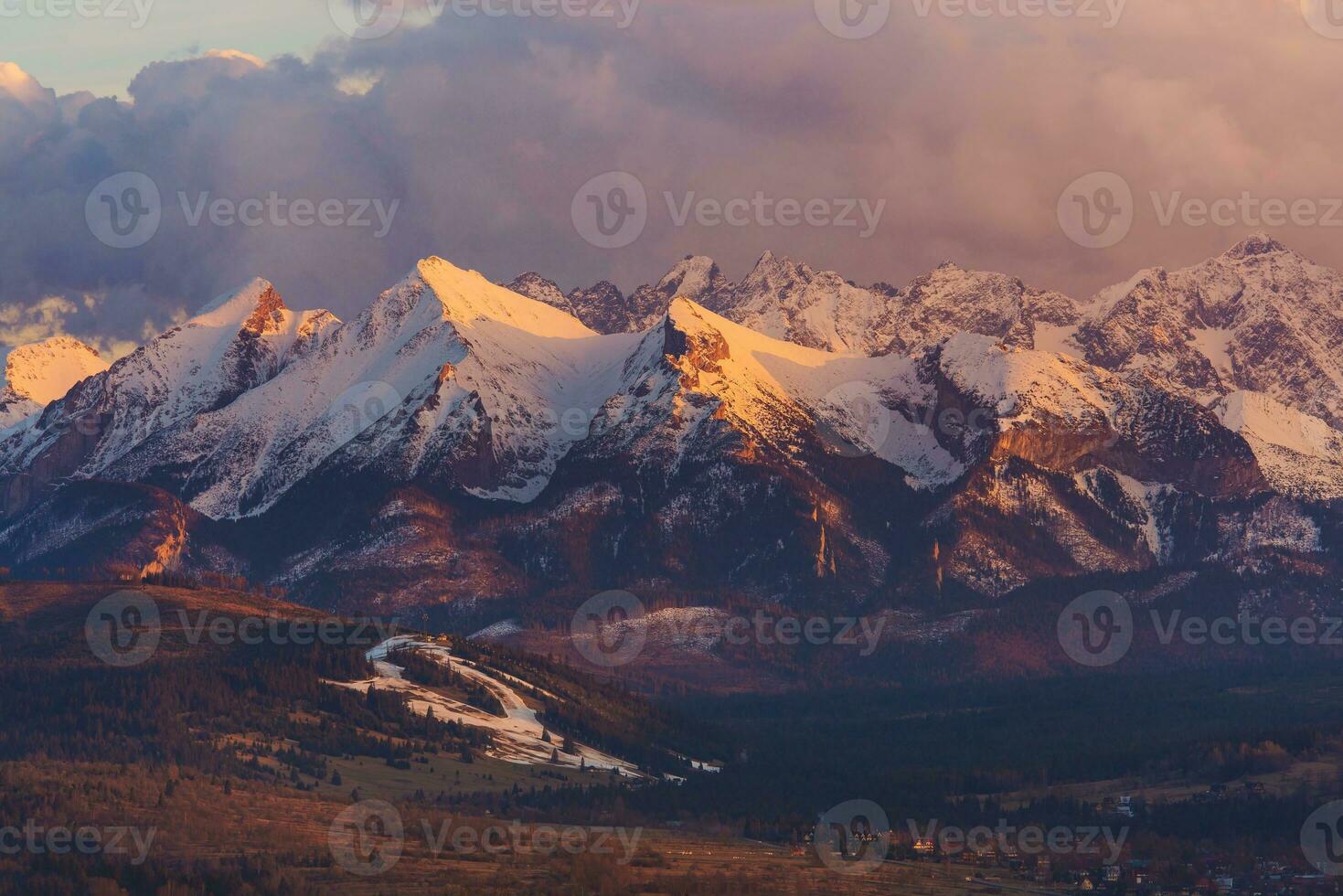 szenisch tatra Berg foto