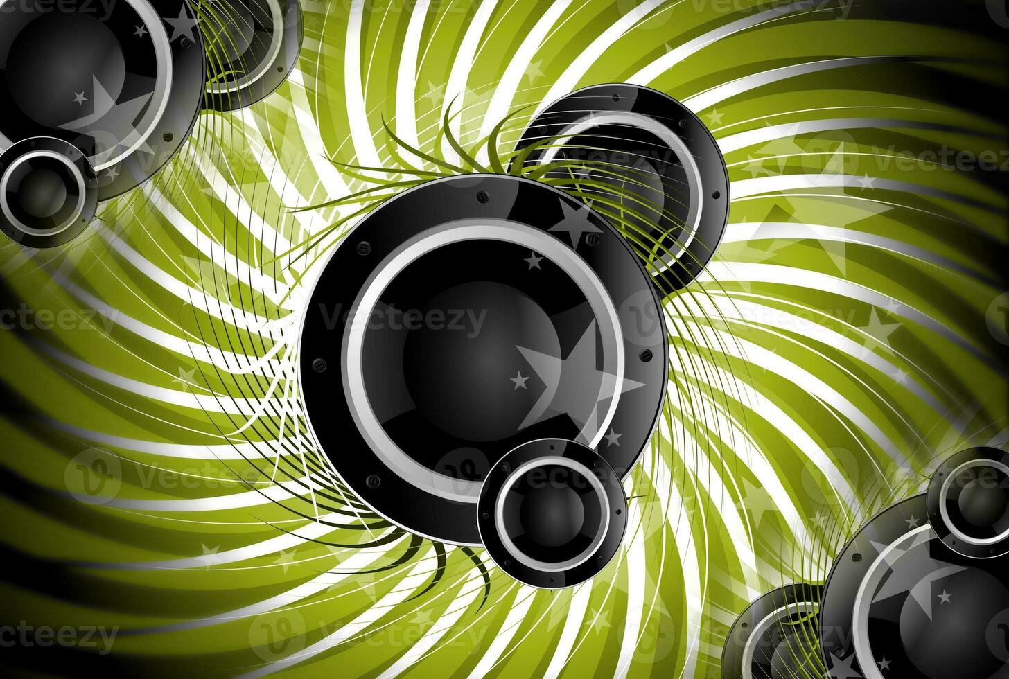 Spiral- Musik- Hintergrund foto