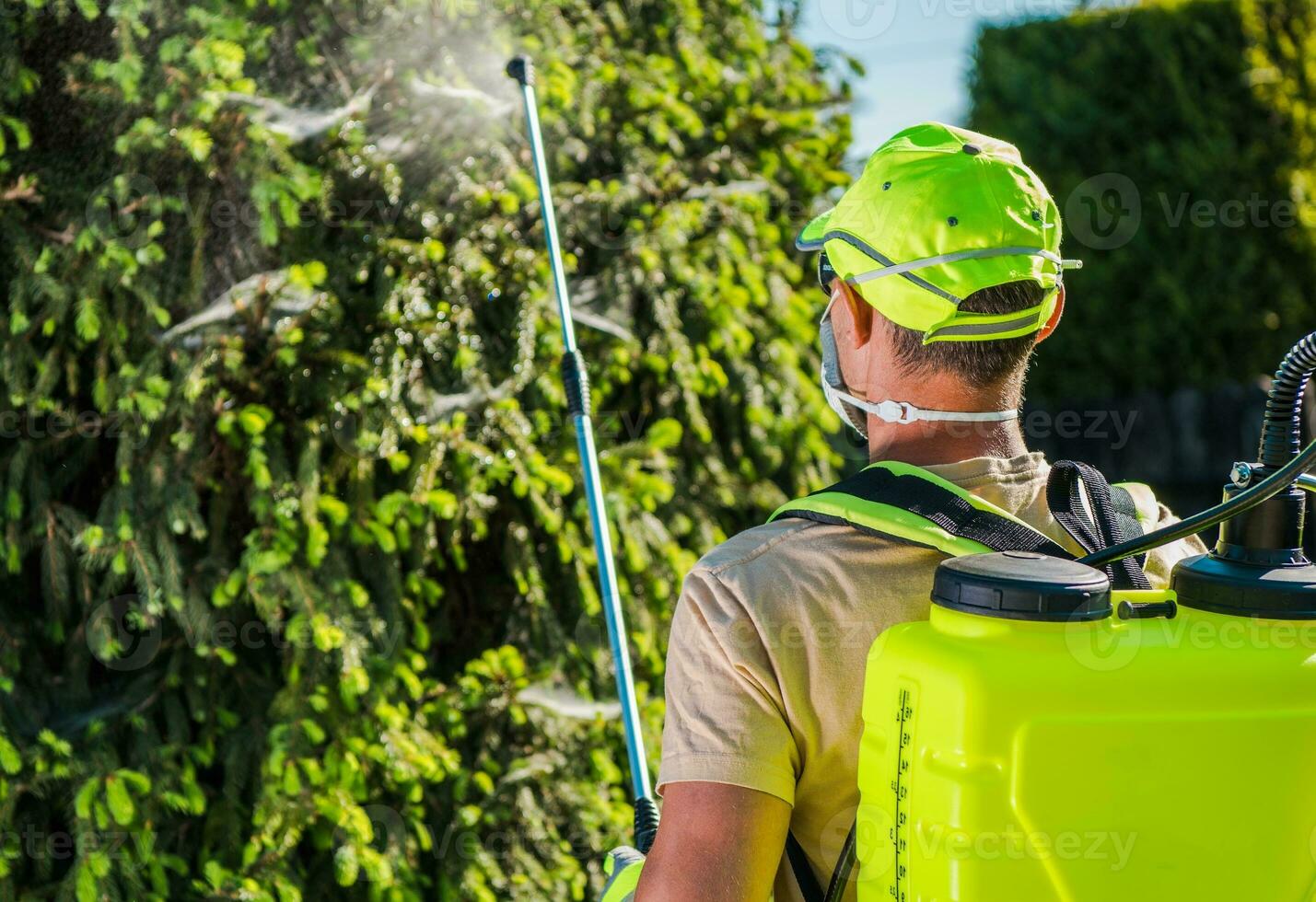 Fachmann Insektizid Bedienung foto