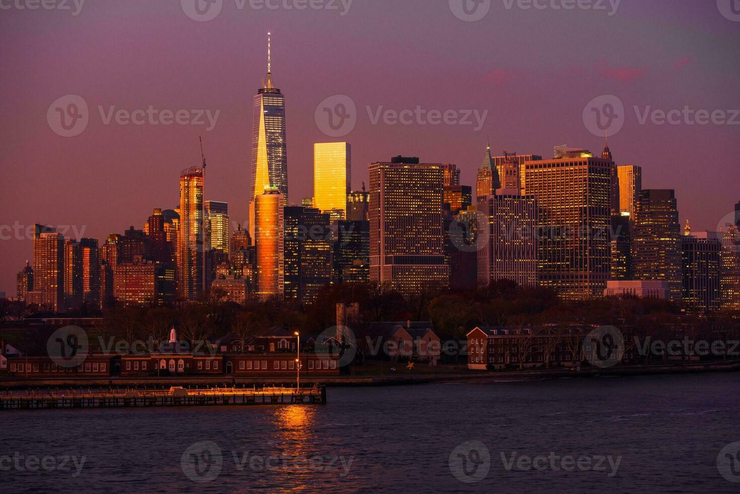 szenisch Manhattan Aussicht foto