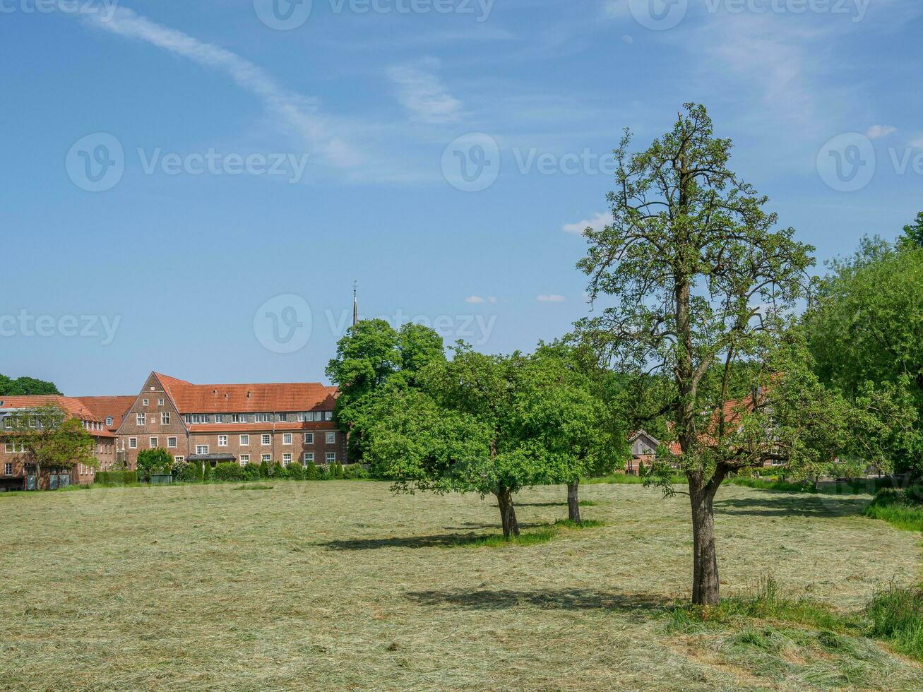 das Dorf von Burlo im Westfalen foto