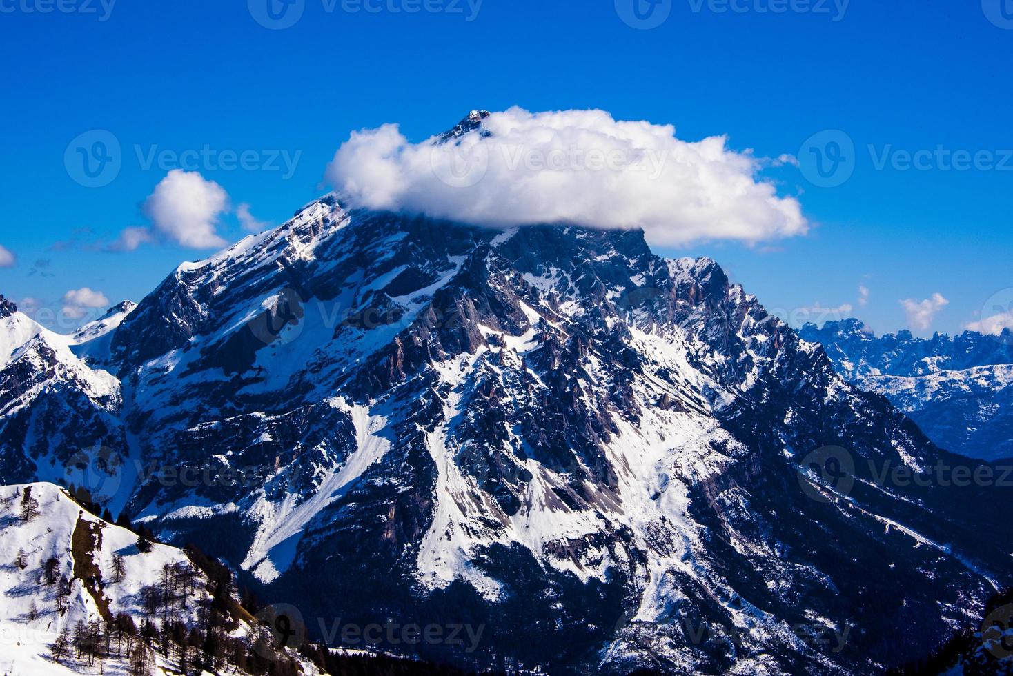 Spitzen der Dolomiten foto