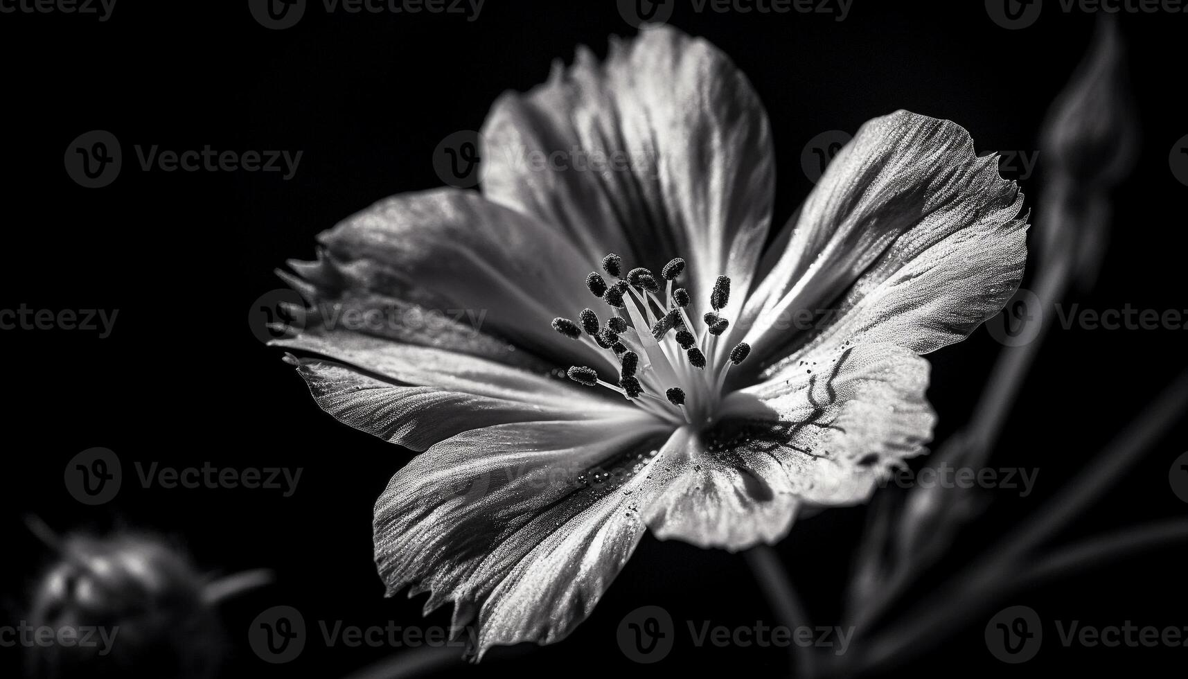 frisch Gänseblümchen Blüte, zart Eleganz im Natur still Wiese generiert durch ai foto