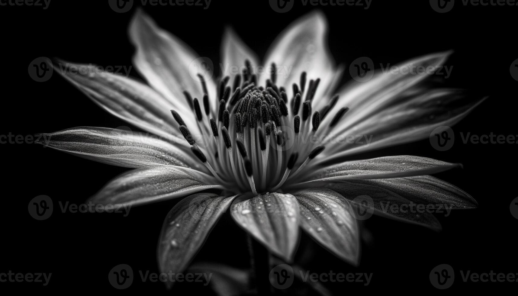 Gelb Gerbera Gänseblümchen spiegelt Schönheit im Natur Zerbrechlichkeit draußen generiert durch ai foto