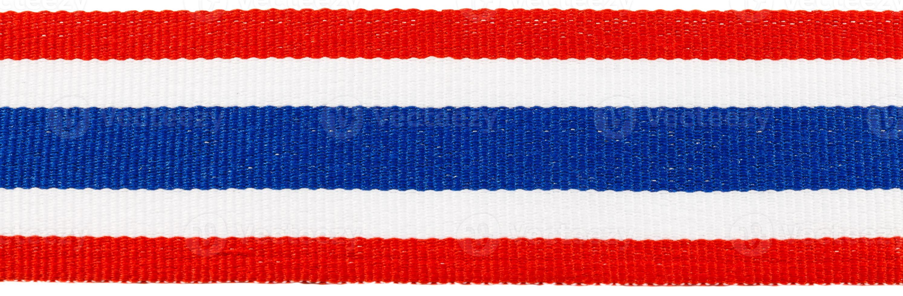 Band mit thailändischem Flaggenmuster foto