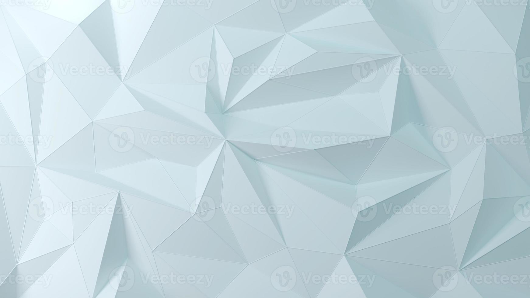 geometrischer hellblauer 3d Hintergrund foto