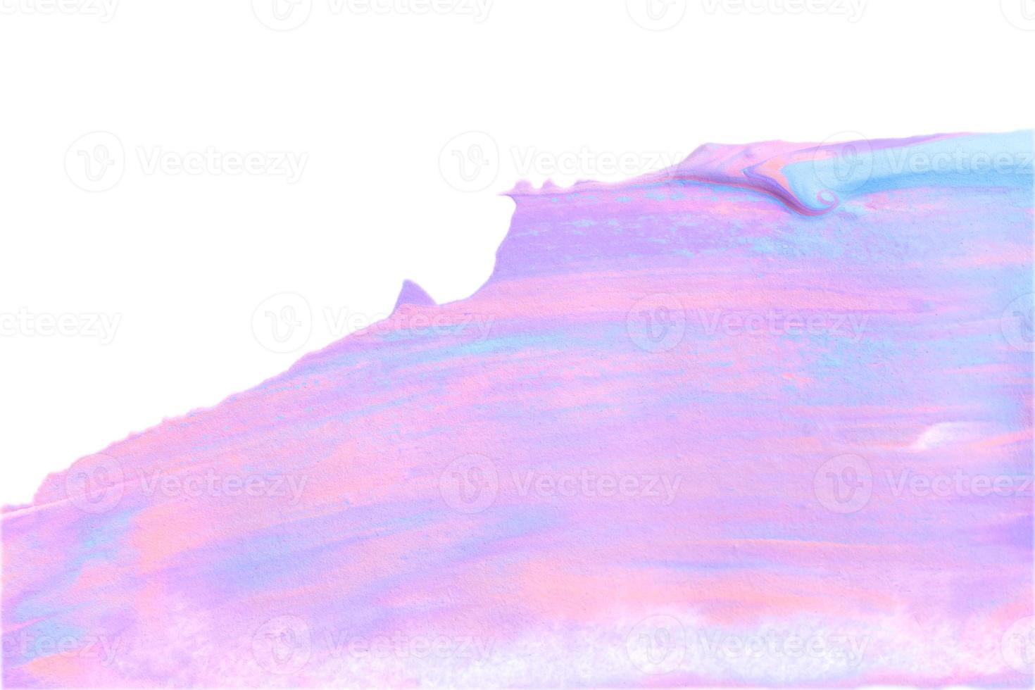 Pinselstriche von Textur mehrfarbigen Aquarellflecken foto