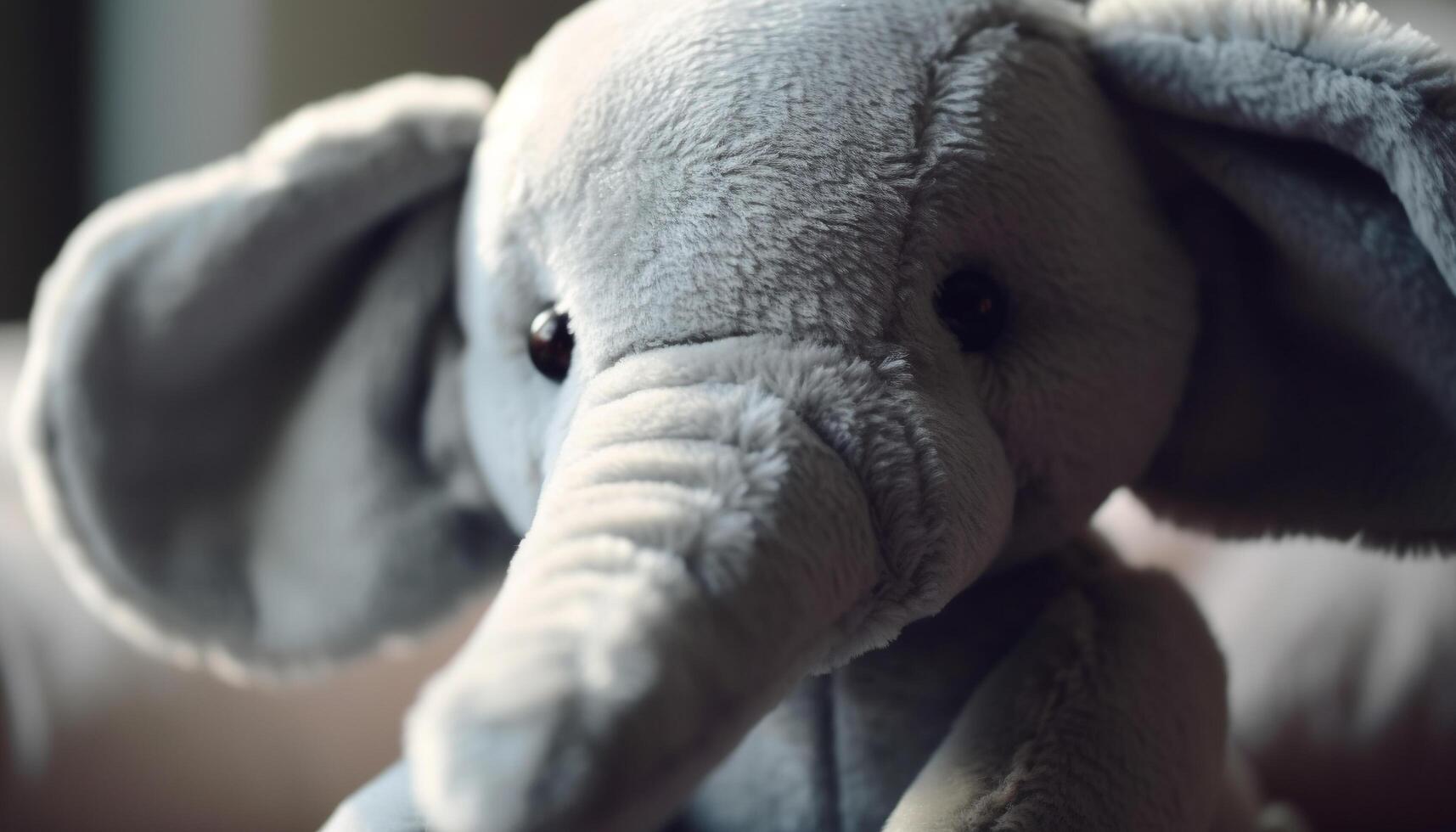 süß Hündchen suchen beim Kamera mit flauschige Pelz und Weichheit generiert durch ai foto