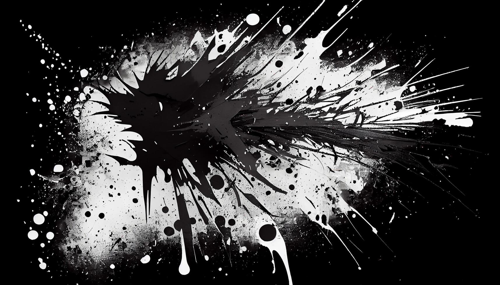 abstrakt Hintergrund mit grungy sprühen gemalt Illustration ,generativ ai foto