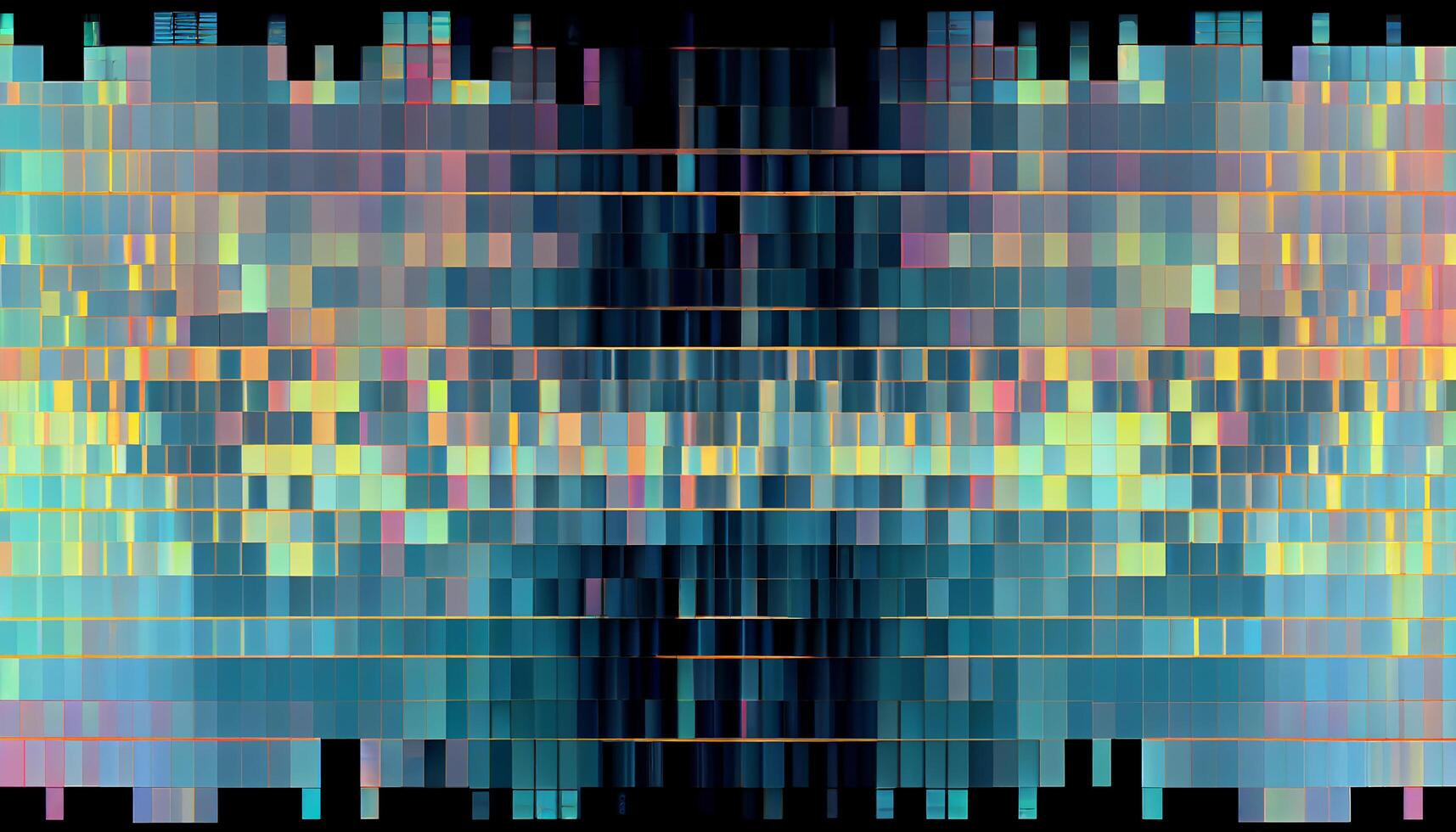 pixelig abstrakt Muster auf modern Computer Hintergrund ,generativ ai foto