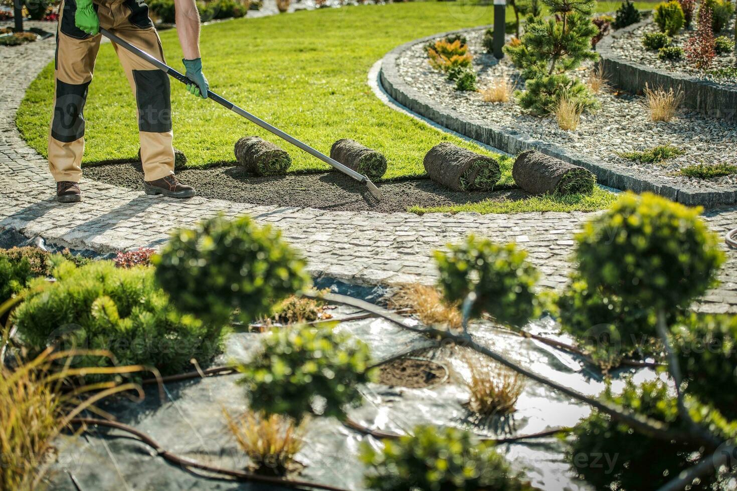 ersetzen natürlich Gras Rasen foto